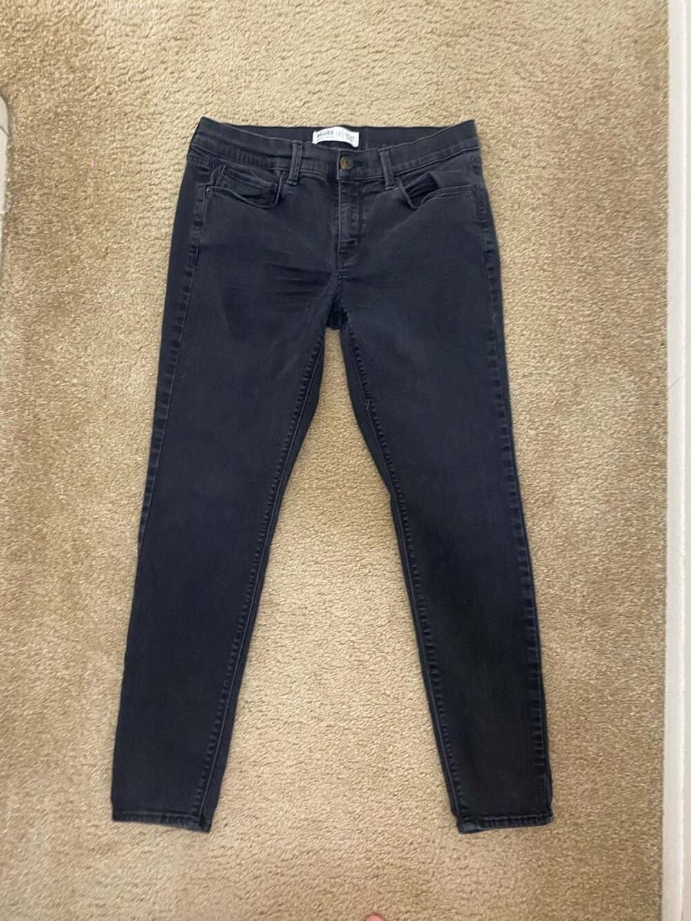 Mudd Women's FLX Stretch Low Rise Skinny Jeans - Faded Black Size 13